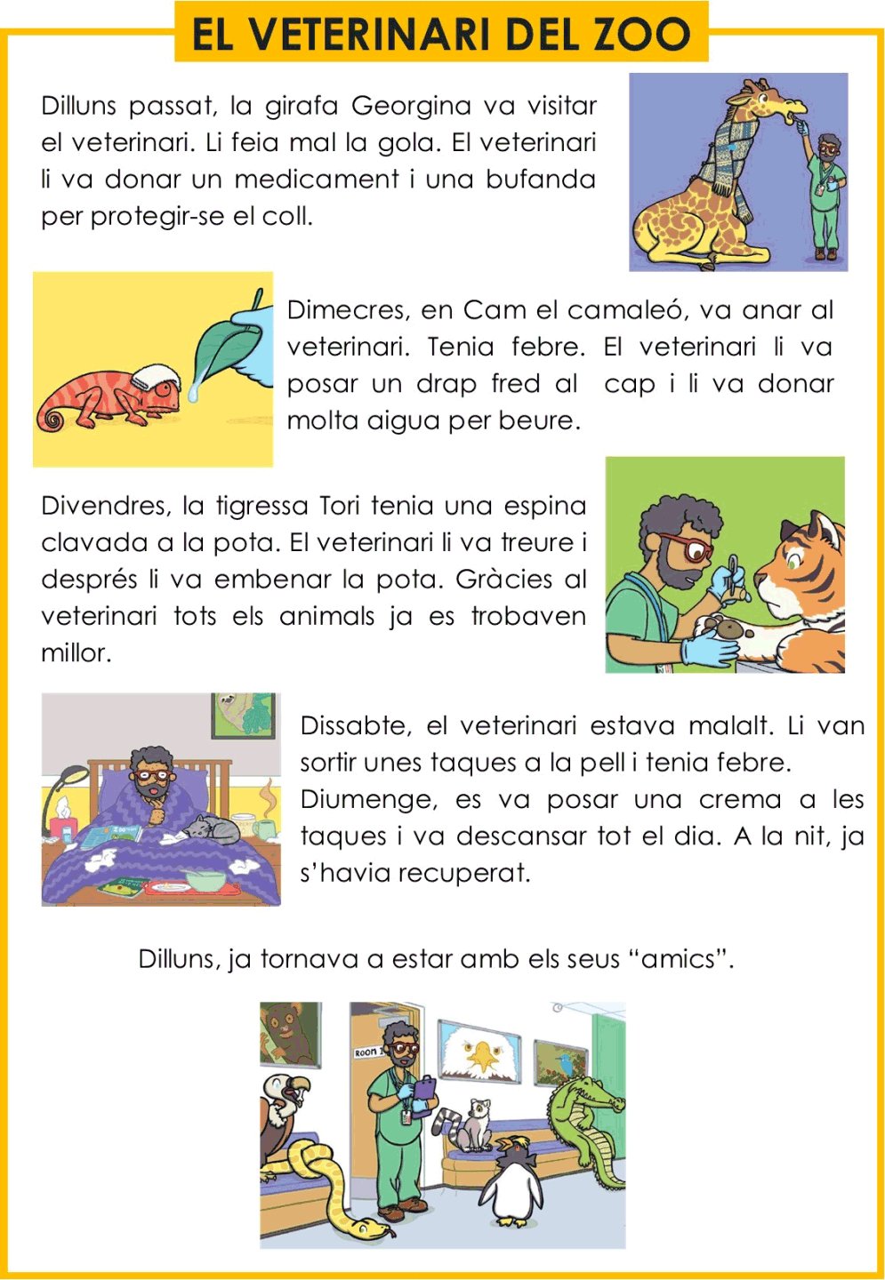 F102 El veterinari del zoo